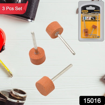Woolfelt Polishing Buffing Wheels Wool Felt Mounted Polishing Bits (3 Pcs Set)