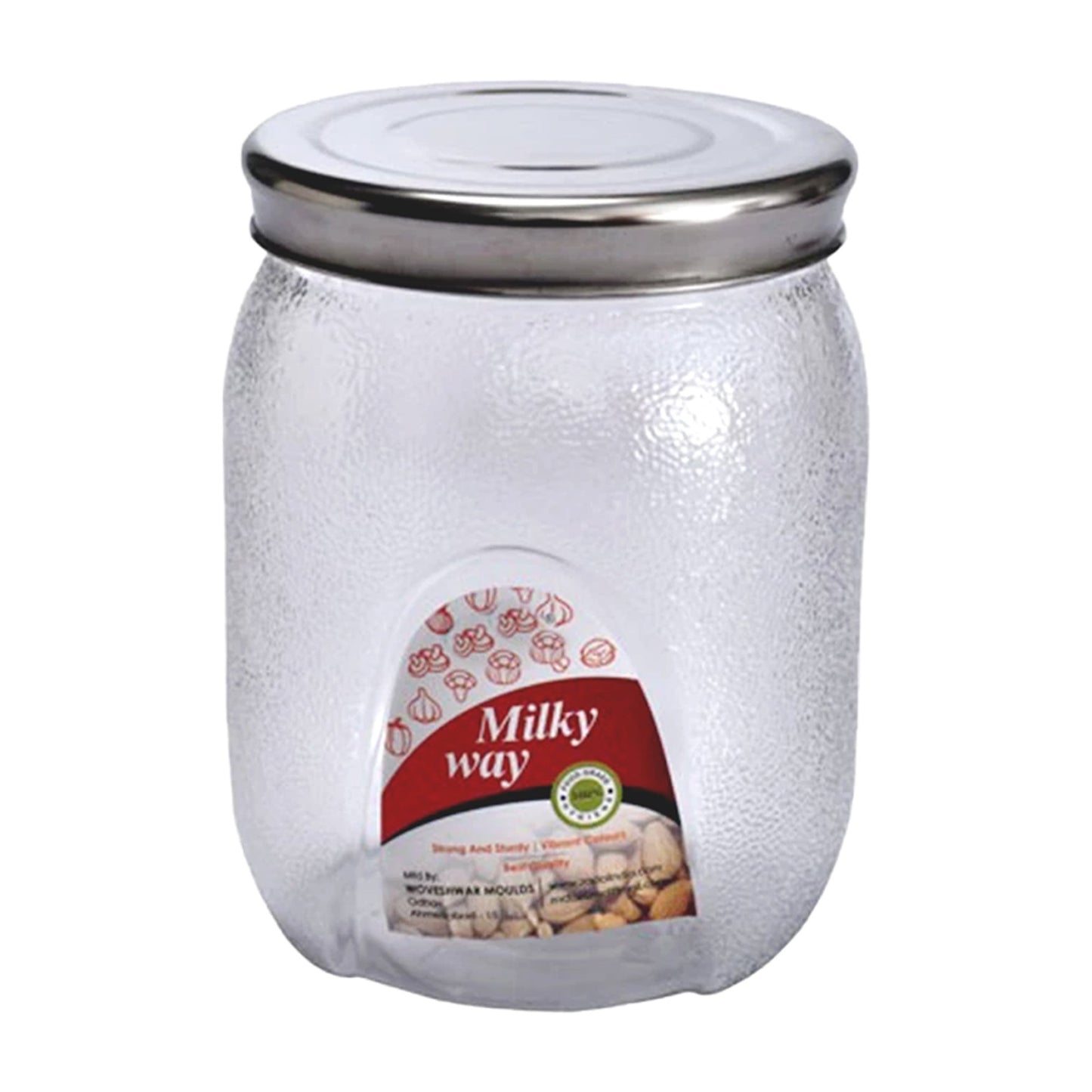 Mason Jar With Airtight Lids (2000 Ml)