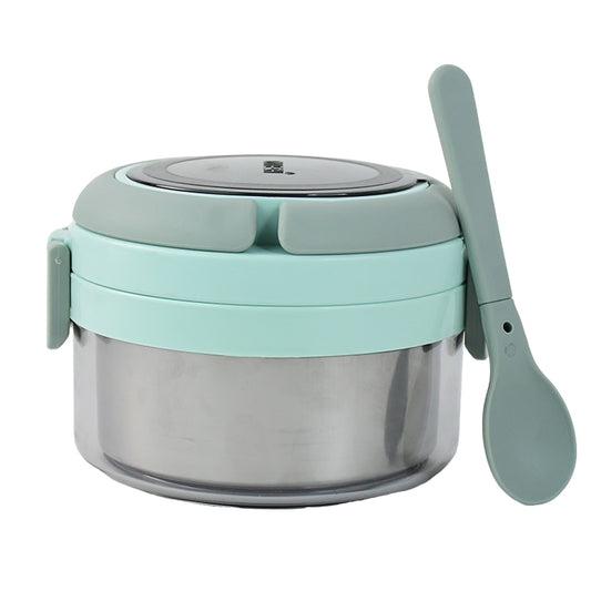 Ganesh Tiara 400Ml Stainless Steel Insulated Lunch Box With Leakproof Lid  Folding Spoon