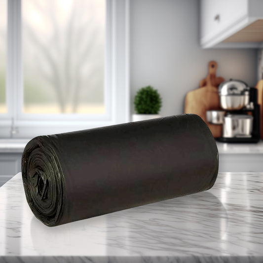 Black Garbage Bags  Dustbin Bags  Trash Bags 45X50Cm (1Pc)