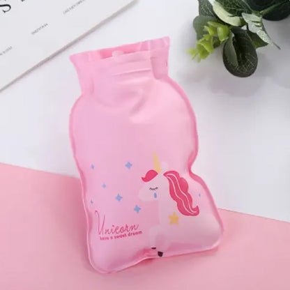 Mix Design Printed Small Hot Water Bag  For Pain Relief Neck Shoulder Pain And Hand Feet Warmer Menstrual Cramps Hot And Cold Therapy Leak Proof Pad (1 Pc)